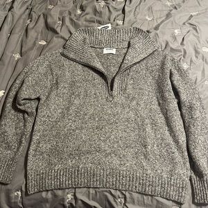 Old Navy Mock Neck Quarter Zip Sweater Size XL